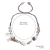 Jewelry Bohemian Plastic Resin Organic Glass Geometric Handmade Polished Necklace For Women