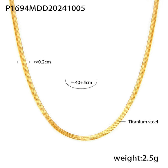 Jewelry Bow Zircon Clavicle Necklace 316L Stainless Steel Pvd Plating For Women
