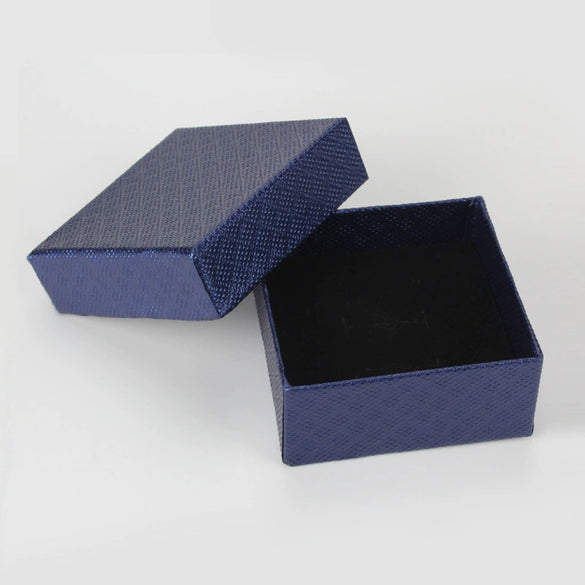 Jewelry Box Ring Box Pendant Necklace Packaging Paper Solid Color Leisure Style