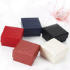 Jewelry Box Ring Box Pendant Necklace Packaging Paper Solid Color Leisure Style