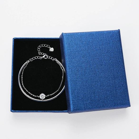 Jewelry Box Solid Color For Rings Necklaces Bracelets Earrings