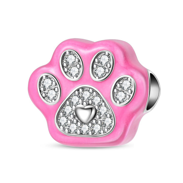 Jewelry Bracelet Accessories Copper Silver Plated Animal Charm Pendant Beads With Dripping Oil Design