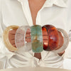 Jewelry Bracelet Acrylic Retro Round Polishing