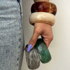 Jewelry Bracelet Acrylic Retro Round Polishing