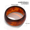 Jewelry Bracelet Acrylic Retro Round Polishing