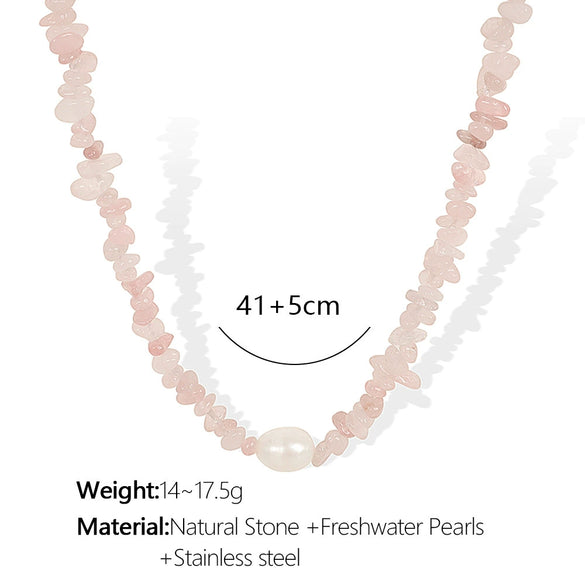 Jewelry Bracelet And Necklace Set 316L Stainless Steel Beaded Regular Chain Electroplating Design