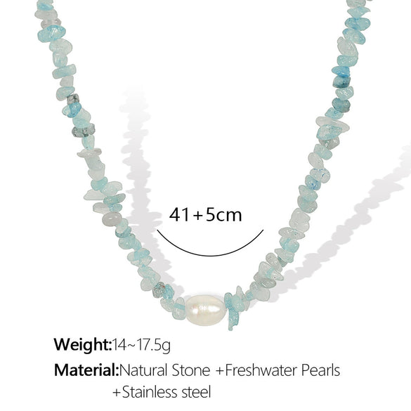 Jewelry Bracelet And Necklace Set 316L Stainless Steel Beaded Regular Chain Electroplating Design