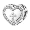 Jewelry Bracelet Copper Silverplated Heart Musical Notes Fireworks Mermaid Charm Pendant Beads Dripping Oil Style