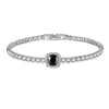Jewelry Bracelet Copper Zircon Glass Geometric Fashion Luxury Microinlaid