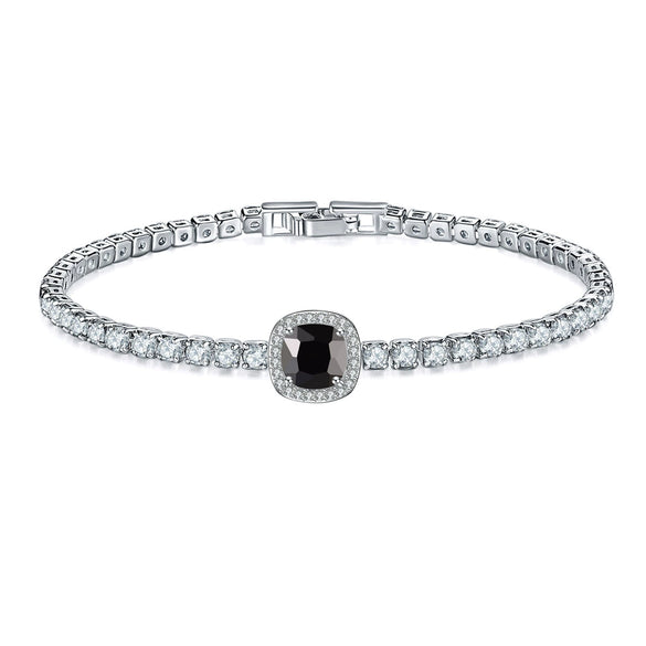 Jewelry Bracelet Copper Zircon Glass Geometric Fashion Luxury Microinlaid