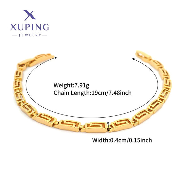 Jewelry Bracelet Luxury Fashion Copper Alloy Electroplated