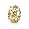 Jewelry Bracelet Metal Inlaid Rhinestone Beaded Pendant With Totem Pattern And Electroplating Treatment