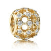 Jewelry Bracelet Metal Inlaid Rhinestone Beaded Pendant With Totem Pattern And Electroplating Treatment