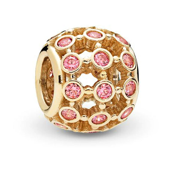 Jewelry Bracelet Metal Inlaid Rhinestone Beaded Pendant With Totem Pattern And Electroplating Treatment