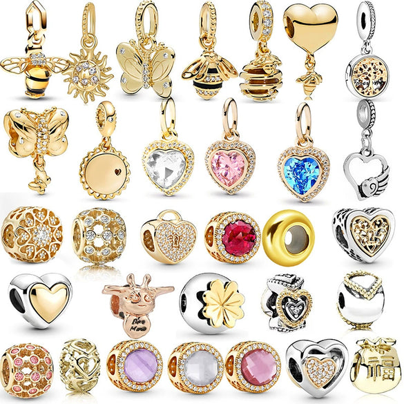 Jewelry Bracelet Metal Inlaid Rhinestone Beaded Pendant With Totem Pattern And Electroplating Treatment