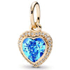 Jewelry Bracelet Metal Inlaid Rhinestone Beaded Pendant With Totem Pattern And Electroplating Treatment
