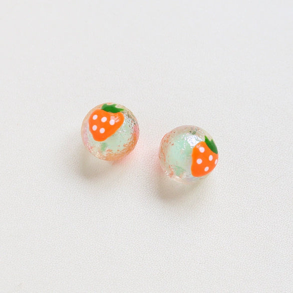 Jewelry Bracelet Mobile Phone Chain Iceberg Pleated Tulip Handpainted Beaded Small Fresh Style Dripping Glue