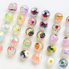 Jewelry Bracelet Mobile Phone Chain Iceberg Pleated Tulip Handpainted Beaded Small Fresh Style Dripping Glue