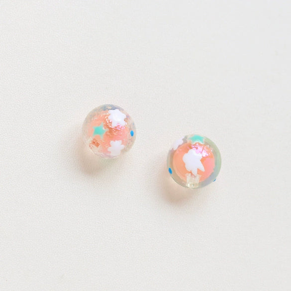 Jewelry Bracelet Mobile Phone Chain Iceberg Pleated Tulip Handpainted Beaded Small Fresh Style Dripping Glue