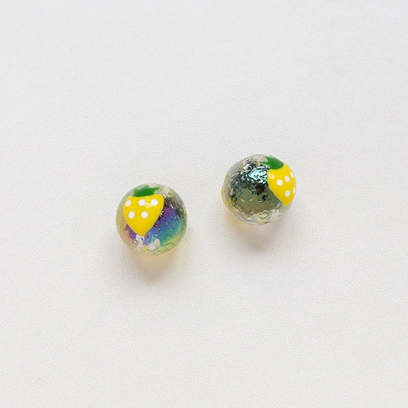 Jewelry Bracelet Mobile Phone Chain Iceberg Pleated Tulip Handpainted Beaded Small Fresh Style Dripping Glue
