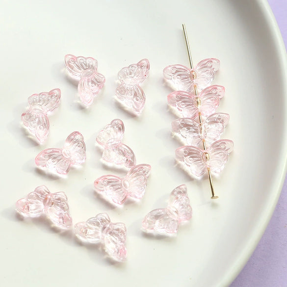 Jewelry Bracelet Necklace Hairpin Accessories Retro Butterfly Glazed Beads Handmade