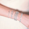 Jewelry Bracelet Rhinestone Cross Trendy Fine Allmatch Elastic