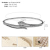 Jewelry Bracelet Rhinestone Cross Trendy Fine Allmatch Elastic