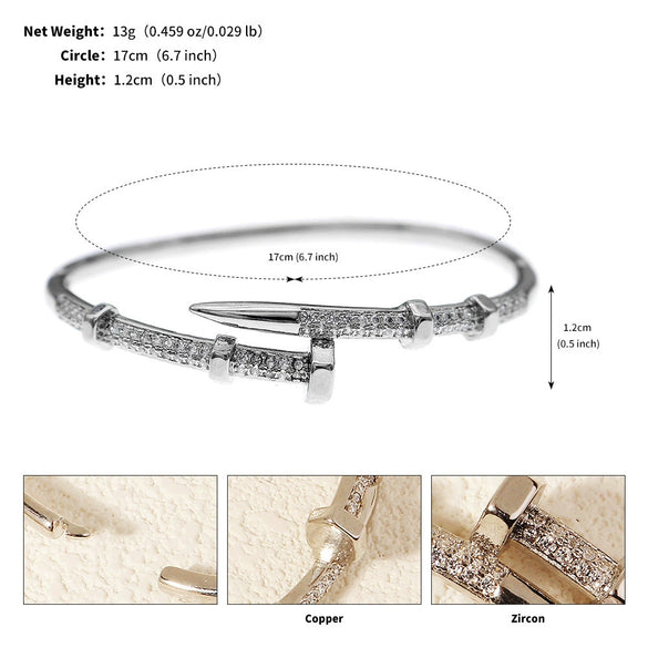 Jewelry Bracelet Rhinestone Cross Trendy Fine Allmatch Elastic