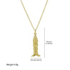 Jewelry Brass Pendant Necklace Ocean Fish Tropical Fish Animal Zodiac Electroplated