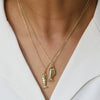 Jewelry Brass Pendant Necklace Ocean Fish Tropical Fish Animal Zodiac Electroplated