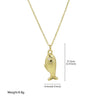 Jewelry Brass Pendant Necklace Ocean Fish Tropical Fish Animal Zodiac Electroplated