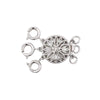 Jewelry Buckle Necklace Copper Electroplated