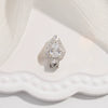 Jewelry Buckle Silver 925 Pearl Gourd Zirconia Fashion