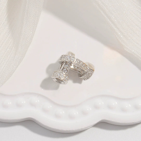 Jewelry Buckle Silver 925 Pearl Gourd Zirconia Fashion
