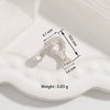 Jewelry Buckle Silver 925 Pearl Gourd Zirconia Fashion