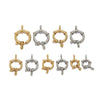 Jewelry Buckle Stainless Steel Electroplated Steering Wheel Pattern