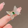 Jewelry Butterfly Brooch Alloy Electroplating Natural Animal Insect Style For Women
