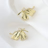 Jewelry Butterfly Earrings Copper Goldplated Animal Style For Women