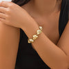 Jewelry Ccb Geometric Shaped Light Luxury Clavicle Chain With Electroplating