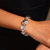 Jewelry Ccb Geometric Shaped Light Luxury Clavicle Chain With Electroplating