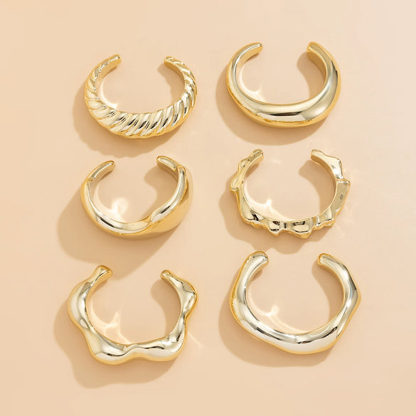 Jewelry Ccb Irregular Light Luxury Electroplating Bracelet