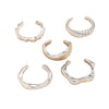 Jewelry Ccb Irregular Light Luxury Electroplating Bracelet