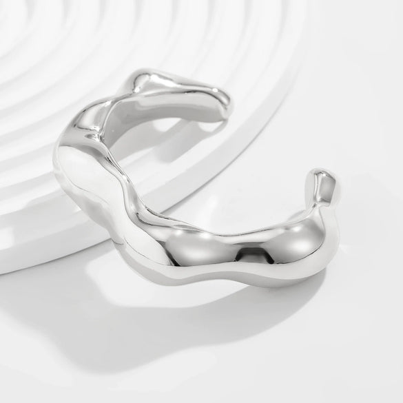 Jewelry Ccb Irregular Light Luxury Electroplating Bracelet