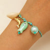 Jewelry Ceramic Fish Shells Starfish Stars Flowers Geometric Handmade Mixed Materials Bracelets For Girls