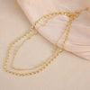 Jewelry Chain Copper Gold Plated Geometric Minimalist Style