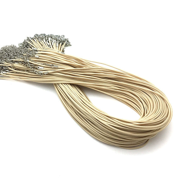 Jewelry Chain Wax Rope Natural Weaving Style Accessories