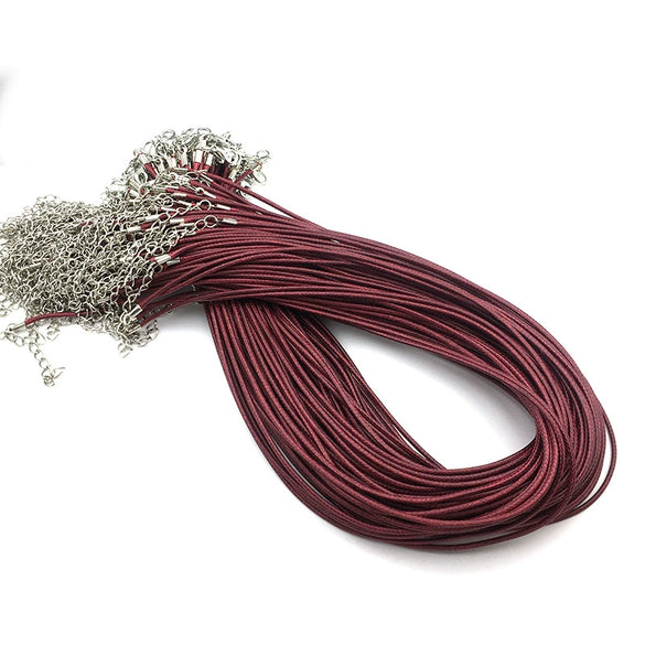 Jewelry Chain Wax Rope Natural Weaving Style Accessories