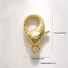 Jewelry Clasp Copper Heart Shaped Electroplating Simple Style