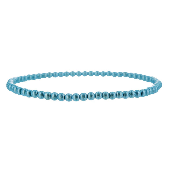 Jewelry Colorful Beads Geometric Anklet Bracelet Simple Allmatch