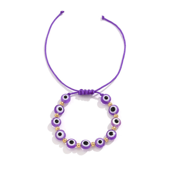 Jewelry Colorful Rope Geometric Style Women's Single Layer Woven Hand Rope